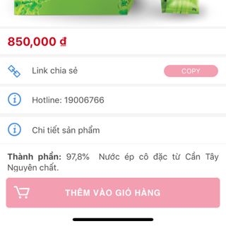 Thạch cần Tây detox