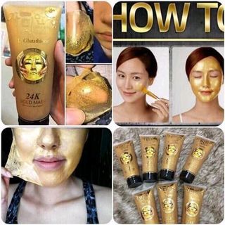 mặt nạ vàng 24k