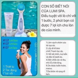 Máy rửa mặt Lumispa