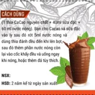 Bột cacao nguyên chất
