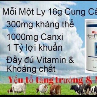 SỬA NON DINH DƯỠNG ALPHA LIPID LIFELINE