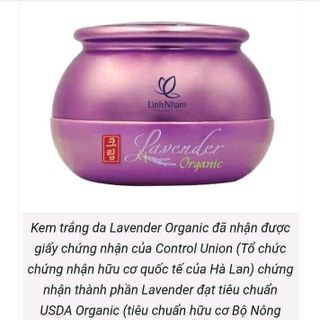 kem ngày lavender organic