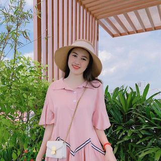 ĐẦM SUÔNG XÒE VIỀN SỌC