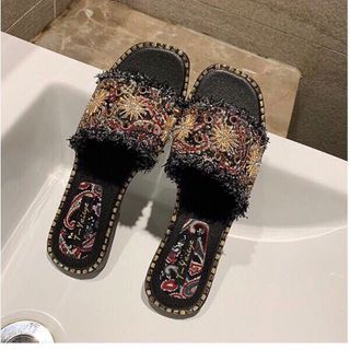 Dép quai ngang bố