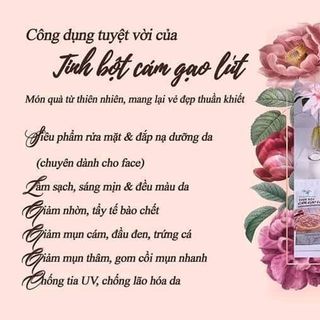 tinh bột cám gạo lứt