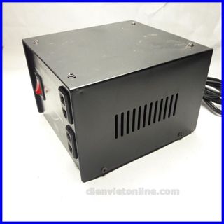 Biến áp chuyển điện 220V sang 110V 700W dây đồng cao cấp - Điện Việt - Đen