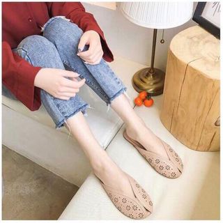 Dép sục cắt hoa cao câp