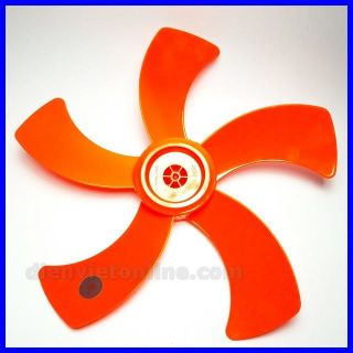 Cánh quạt 5 lá cam sải cánh 40cm xài quạt B4 lỗ khuyết - Điện Việt - Lỗ khuyết