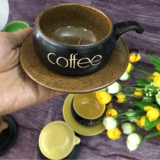 Bộ phin cafe sứ Bát Tràng 6 màu riêng màu hoa 3D giá cao hơn 15k