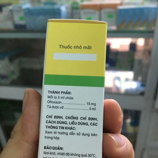 Thuốc nhỏ mắt Biloxcin Điều trị viêm kết mạc giác mạc hiệu quả