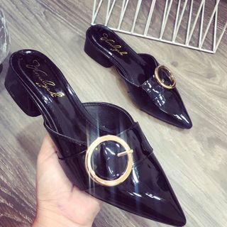 Dép sục da bóng hang cao cấp