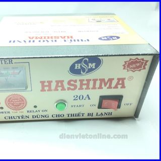 Relay thiết bị bảo vệ tủ lạnh ổn áp tủ lạnh cao cấp 10A Hashima - Điện Việt - Trắng