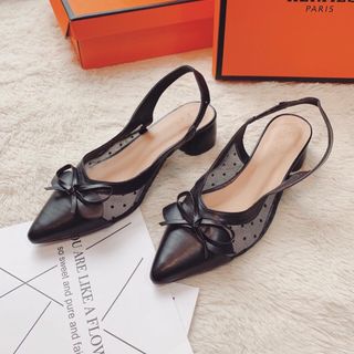 Giày sandal nơ lưoi
