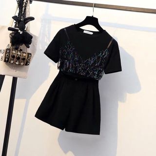 SET BỘ ĐÙI ÁO PHỐI REN BIGSIZE ODER QUẢNG CHÂU