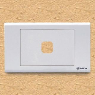Mặt nạ mặt âm mặt công tắc mặt che Sino Vanlock mặt che 1 lỗ 2 lỗ 3 lỗ 4 lỗ 5 lỗ 6 lỗ mặt CB cóc mặt CB 2P - Điện Việt - Mặt 2 lỗ
