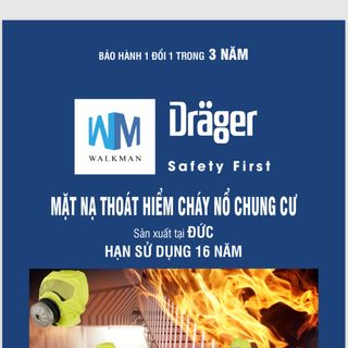 Mặt nạ Lọc khói thoát hiểm hỏa hoạn