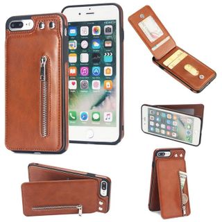 Bao da Iphone 6/6Plus/ 6sPlus/ 7Plus/ 7sPlus/ 8Plus/ X/ Xs/ Xs Max kiêm ví tiền đựng thẻ card siêu tiện lợi Minh House giá sỉ