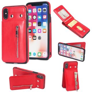 Bao da Iphone 6/6Plus/ 6sPlus/ 7Plus/ 7sPlus/ 8Plus/ X/ Xs/ Xs Max kiêm ví tiền đựng thẻ card siêu tiện lợi Minh House