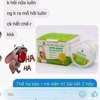 Thảo dược khử mùi hôi nách hôi chân