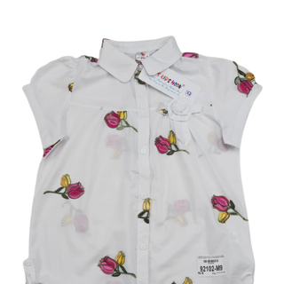 92102-M5- Áo sơmi boy BGcộc tay thêu hoa tímMade in VietNamsize to 11-15/ri5combo 5 sản phẩm từ nhỏ đến lớn