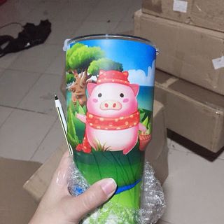 Ly giữ nhiệt 3d thái lan