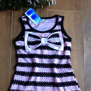 Dầm bé gái vải thun cotton có lót trong mặc ấm áp mùa Thu Xả hàng sỉ 33 k ri 1-8