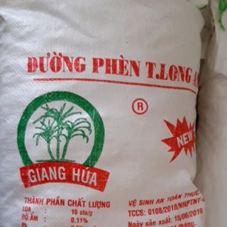 Viên trung bình 27k/kg- Đường phèn Long An Bao 1kg/10kg - Hẹ Hấp Đường Phèn / Yến hấp Đường Phèn