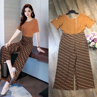 Jum lửng ống suông tay xẻ đính hột