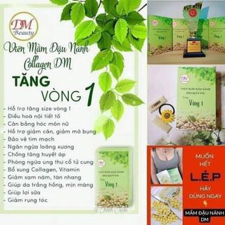 mầm đậu nành tăng vòng 1