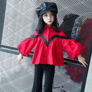Áo kiểu sơ mi tay phồng bé gái giá sỉ tphcm