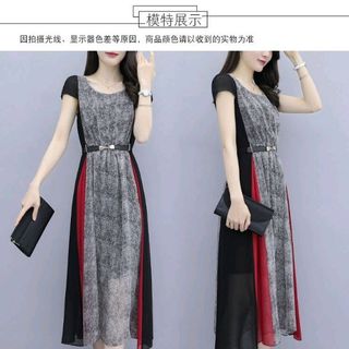 Đầm phối kèm nịt giá sỉ