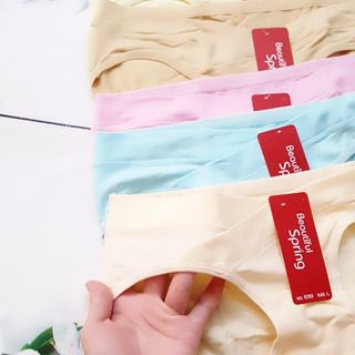 QTH151 - Quần lót spring cho bà bầu cotton loại đẹp chuẩn
