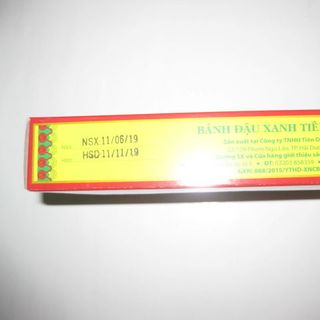 Bánh Đậu Xanh Tiên Dung - nhỏ 220g - Thơm Ngon Bánh Mới - Tvbmart