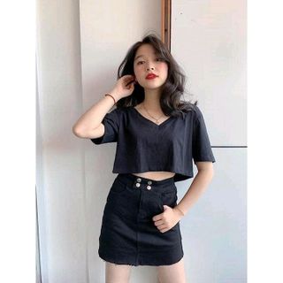 áo coroptop fom rộng
