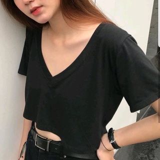áo coroptop fom rộng