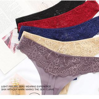QTH261 - Quần lọt khe su phối ren