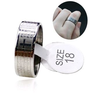 nhẫn đeo tay inox