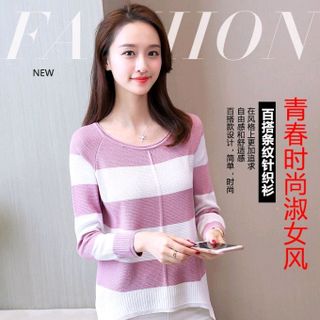 Áo khoác len sọc