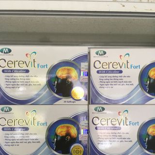 Cerevit thiếu máu não ngừa tai biến rối loạn tiền đình