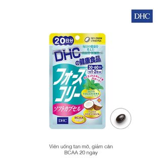 VIÊN UỐNG TAN MỠ GIẢM CÂN DHC BCAA BỔ SUNG DẦU DỪA NHẬT