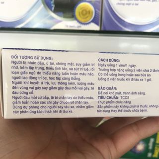 Cerevit thiếu máu não ngừa tai biến rối loạn tiền đình