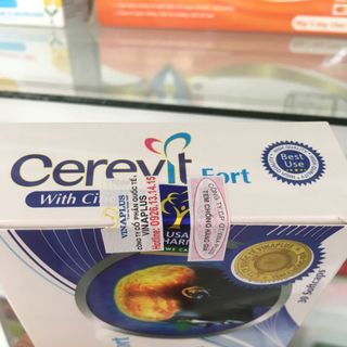 Cerevit thiếu máu não ngừa tai biến rối loạn tiền đình