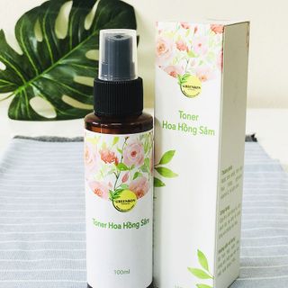 Toner hoa hồng sâm GREENBON
