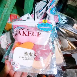 set bông phấn 6 cái tiện lợi