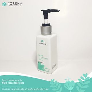 Sữa Rửa Mặt Chuyên Sâu Deep Cleeansing Milk KorenaGiá Sỉ Giá Buôn giá sỉ