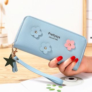 Ví nữ gắn hoa Pretty