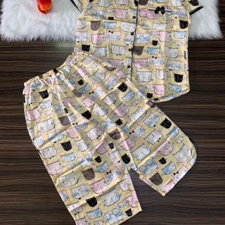Bộ pijama lụa