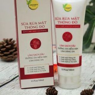 Sữa rửa mặt thông đỏ GREENBON