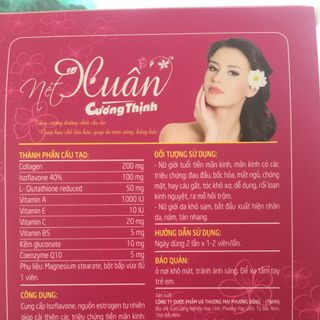 Viên uống nét xuân Trắng da ngừa xạm nám
