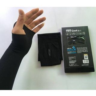 Gang tay chống nắng tia UV - chất dày thấm mồ hôi